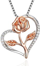 Rose necklace for mom Top 10 Best Mother's Day Gifts 2021